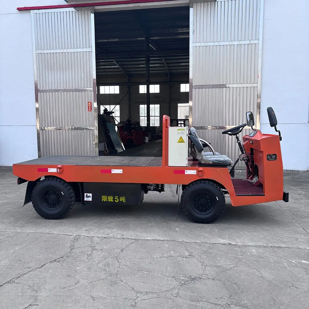 5ton Capacity 4 Wheels Mini Tow Truck Electric Tow Tractor