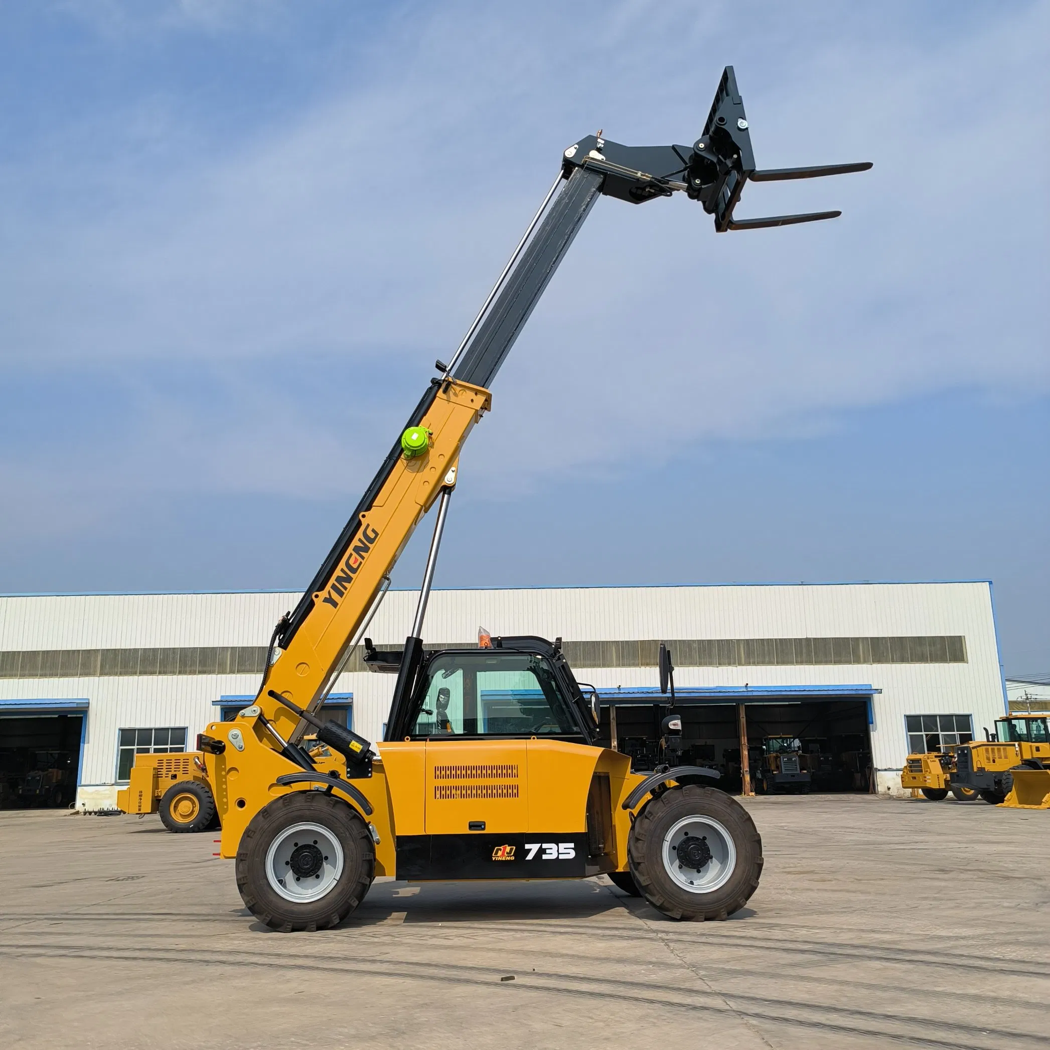 Multifunctional Wheel Loader 4X4 Type Telescopic Forklift 3.5 Ton Telescopic Telehandler