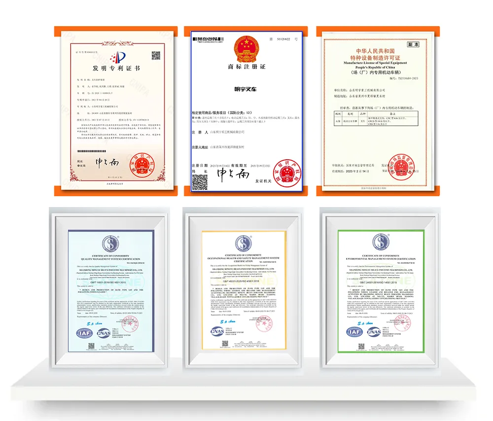 Certifications