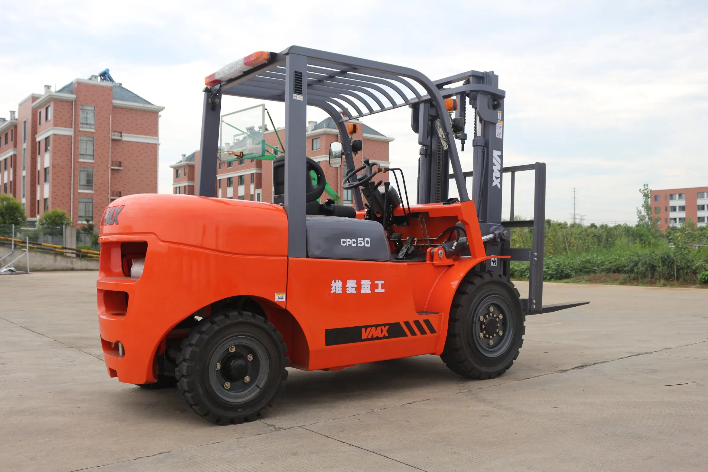 Hot Sale 5 Ton Diesel Forklift with Container Mast