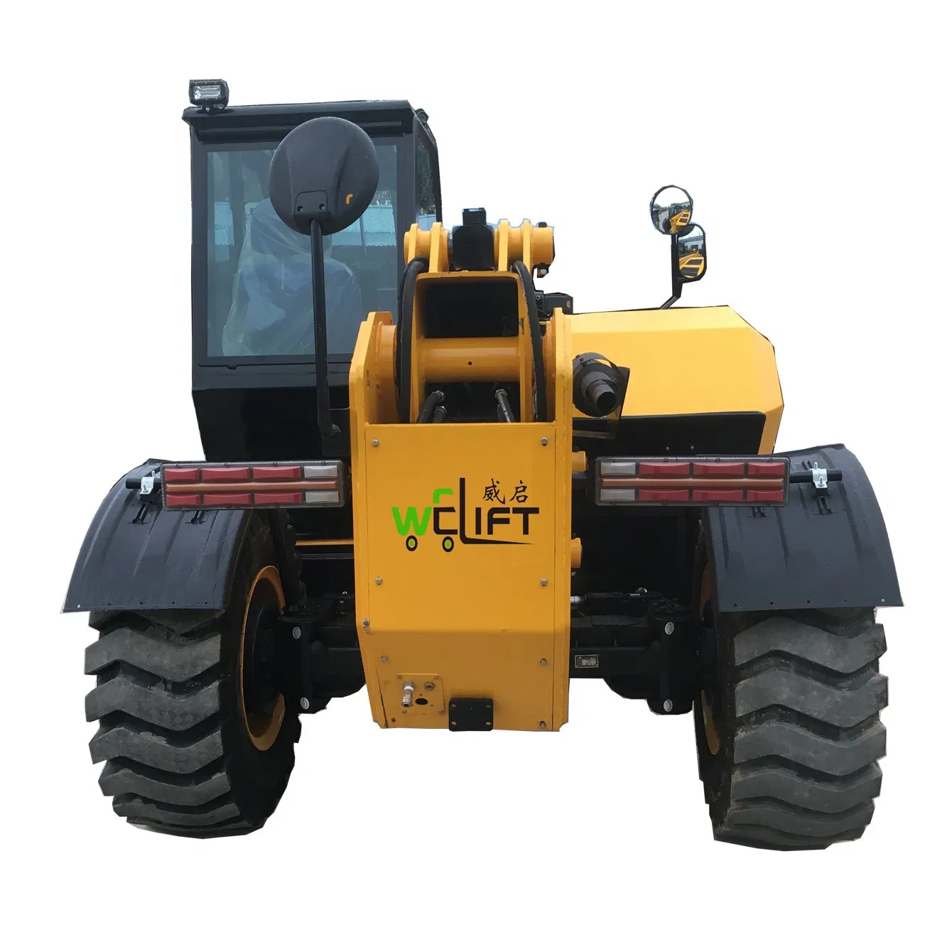 Manufacturer Welift Brand High Quality Telescopic Handler with Competitive Price Telescopic Forklift 4WD Rough Terrain Telehandler