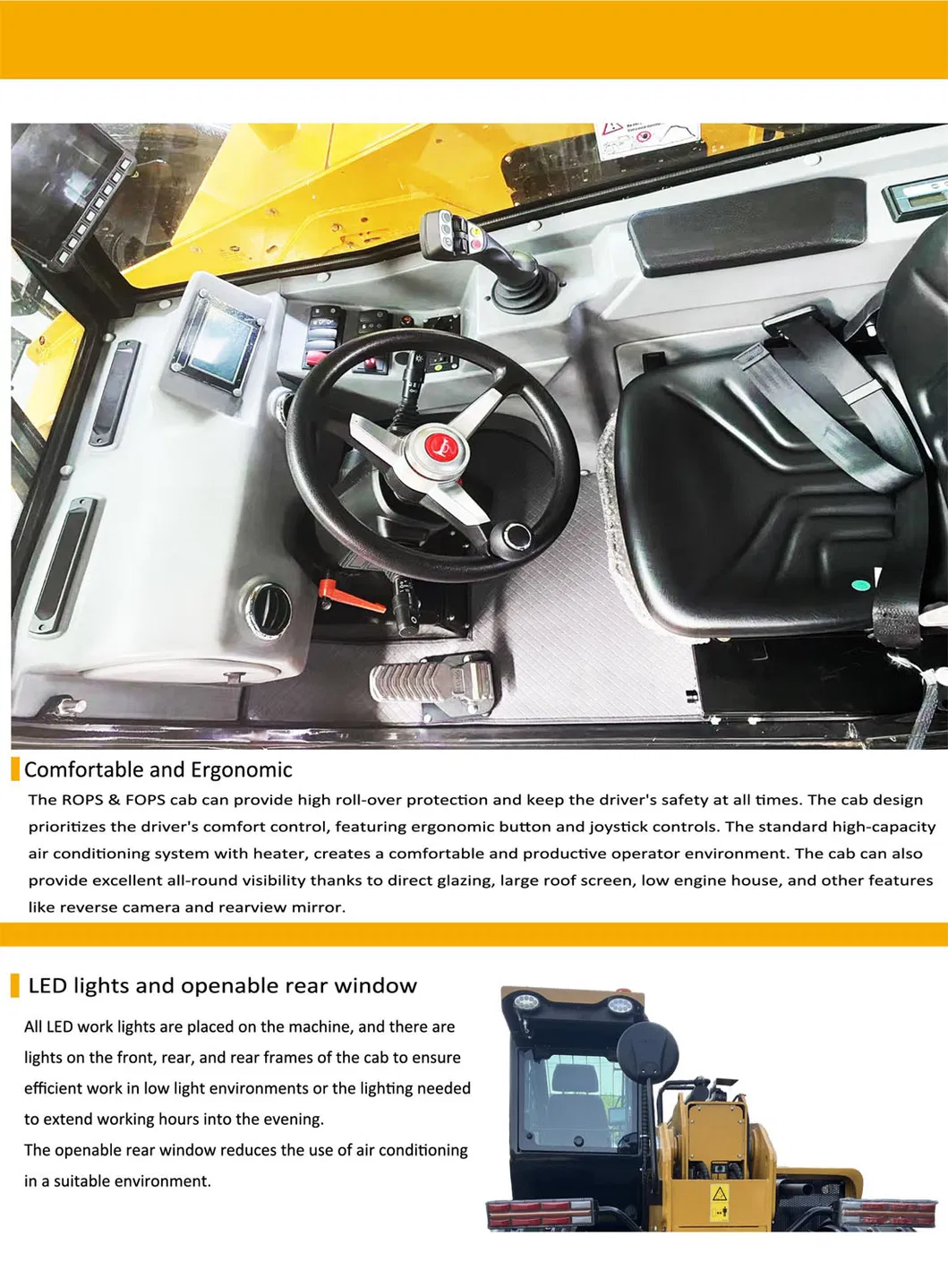 Telescopic Forklift View 8