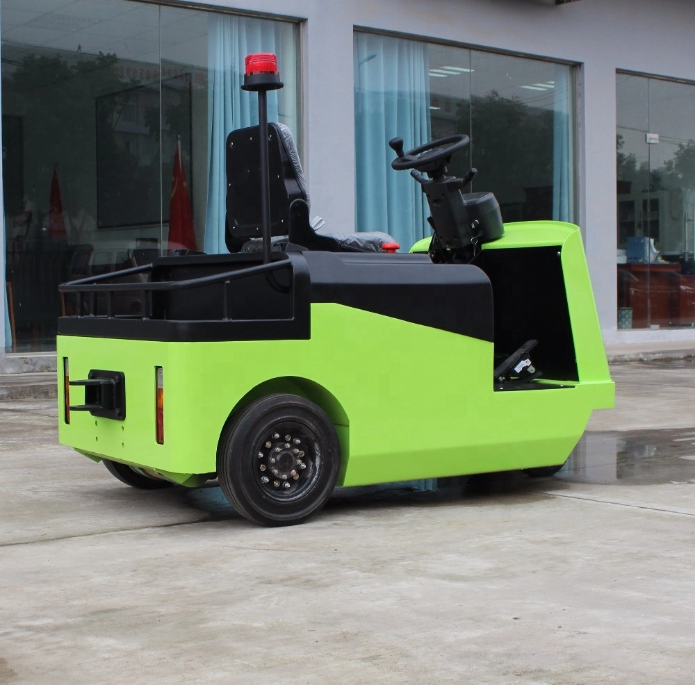 6t 6000kg Electric Tow Truck Towing Tractor Forklift with AC Driving EPS System Factory Price for Sale