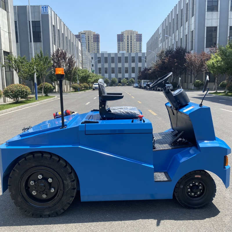 3 5 6 7 10 Ton Warehouse Electric Tow Tug Tractor Mover for Carrying Trolley Cart