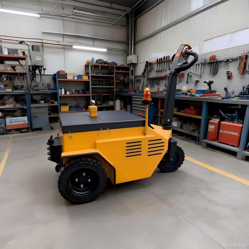 4.5t Electric Tow Tractor with AC Motor, Lead-Acid Battery and Large Load Wheels