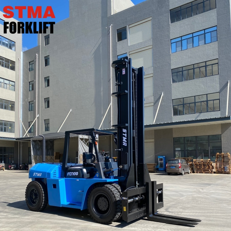 Stma 8ton 10ton 12ton Diesel Forklift Truck with Optional Fork Positioner