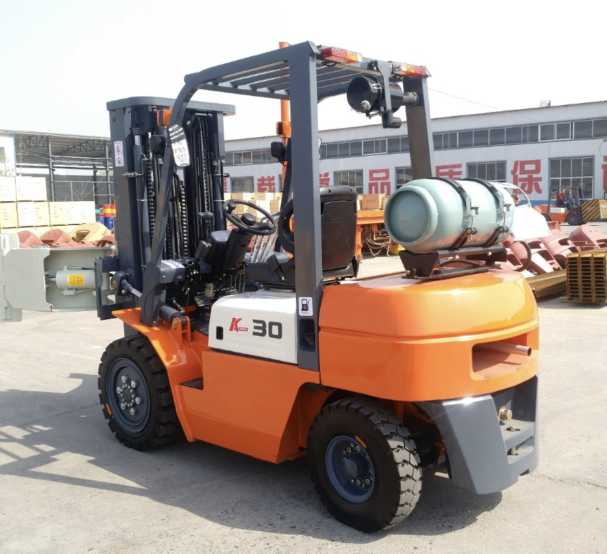 Topsense Hot Sale1ton 2ton 2.5ton 3ton 4 Ton 5ton 7ton 8 Ton 10ton All Terrain Battery Electric Gasoline LPG Diesel Forklift with Lifting Attachments Equipment