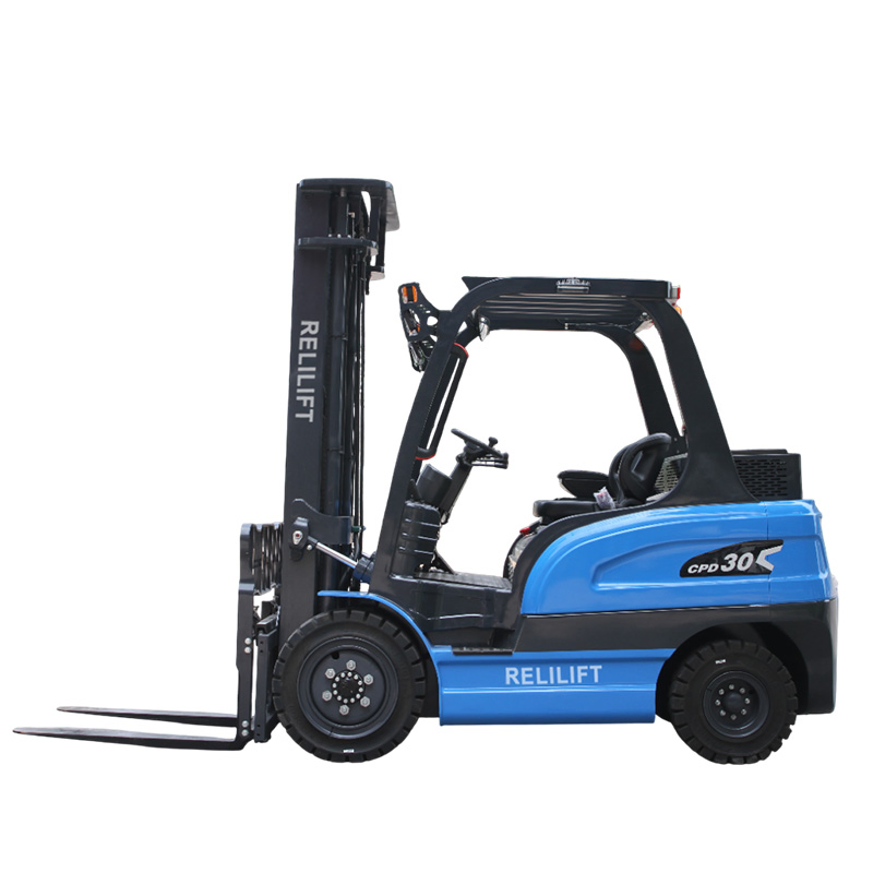 Used Diesel/Electric Gas 1t 2t 2.5t 3t 3.5t 5t 6t 7t 10t 4 Ton Rough Terrain Telescopic Handler Lift Pallet Stacker Electric Forklift Truck