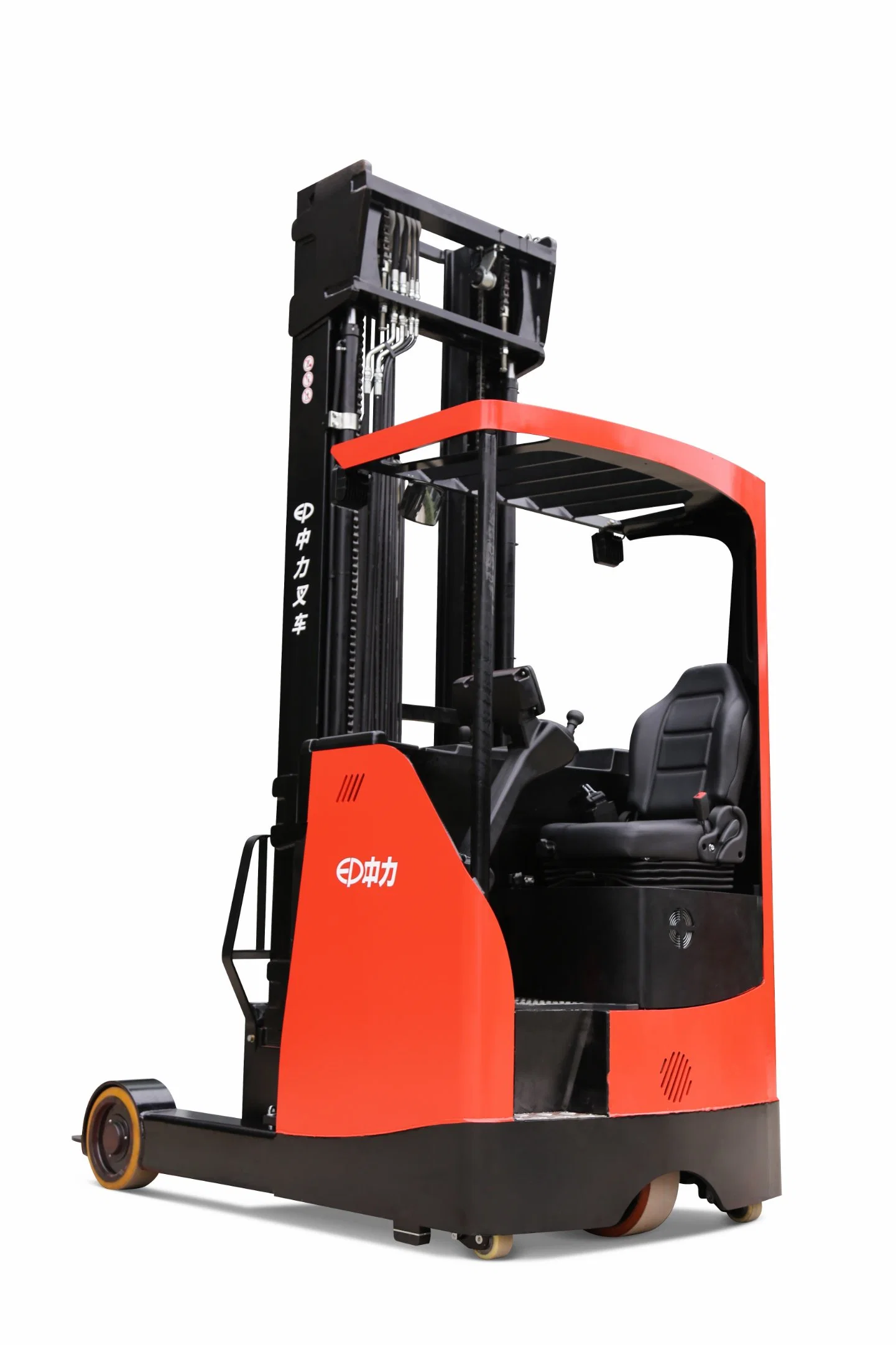 China Factory Ep 2.0t Electric Sit-Down Reach Truck with High Lifting 12m