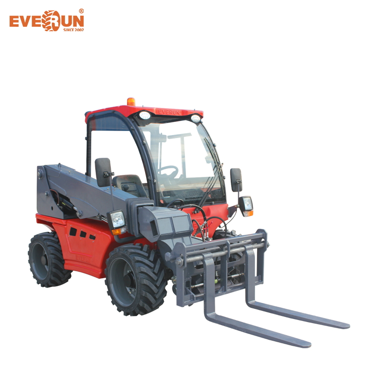 Competitive Price Ert1500 1.35ton Small Telescopic Handler Telehandler Have Reliable Performance