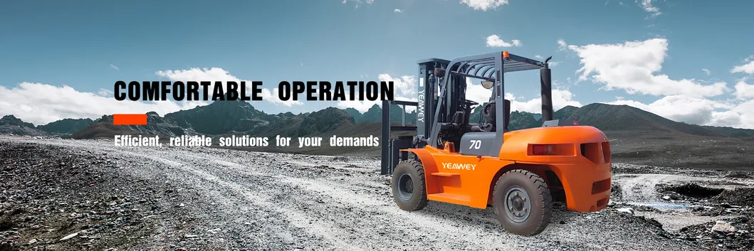 Diesel Forklift Banner