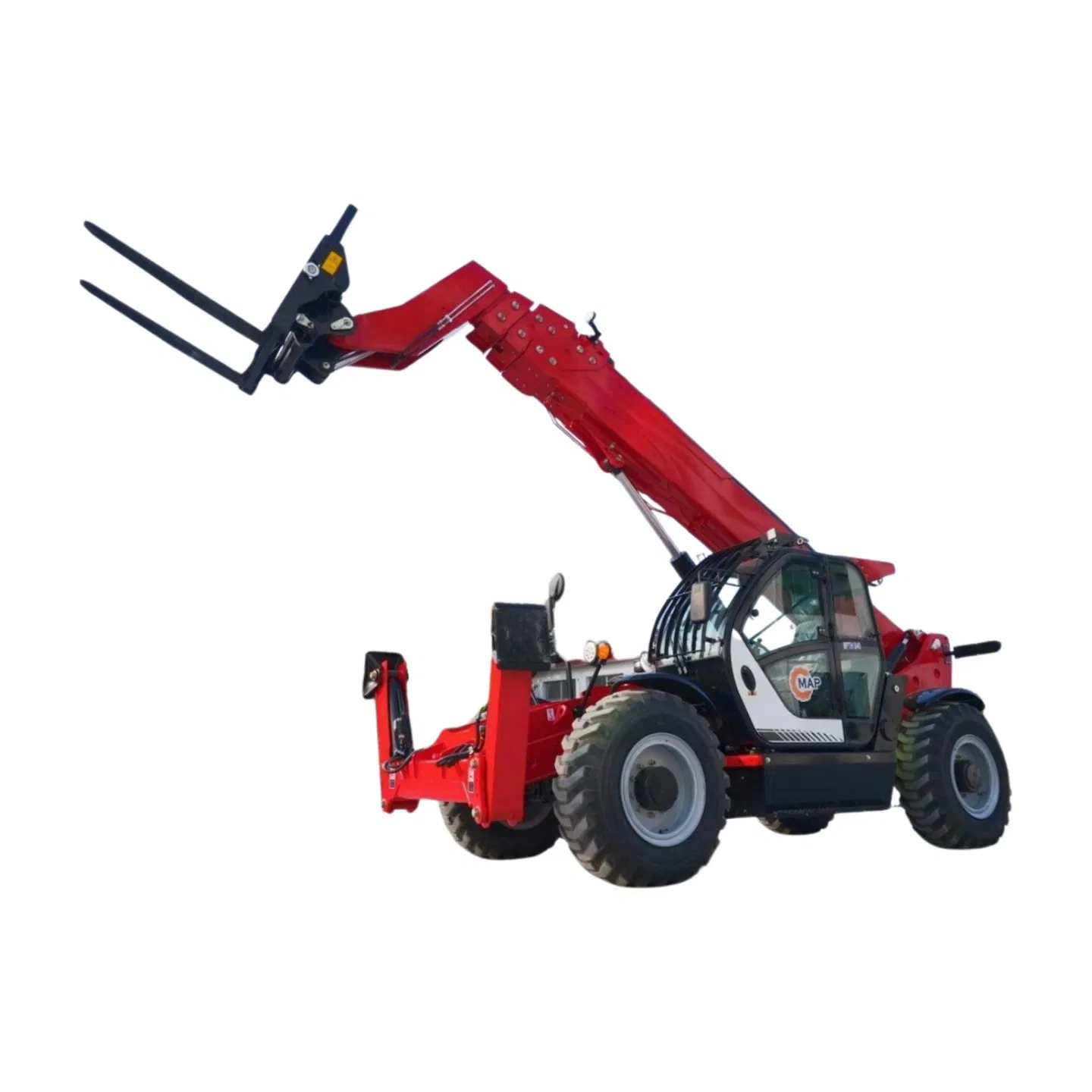 Affordable Joystick Control 4 Ton Hydraulic 18 Meters Lifting High Th71840 Terrain Boom Telescopic Telehandler Forklift