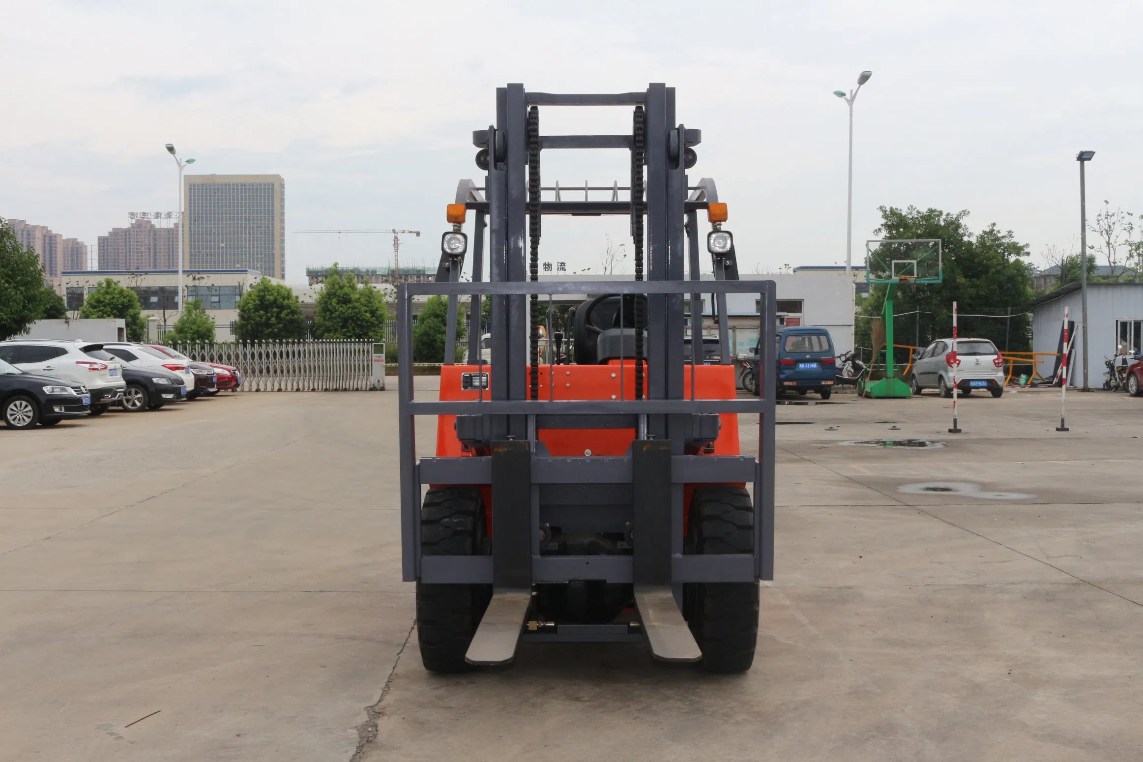 Hot Sale 5 Ton Diesel Forklift with Container Mast