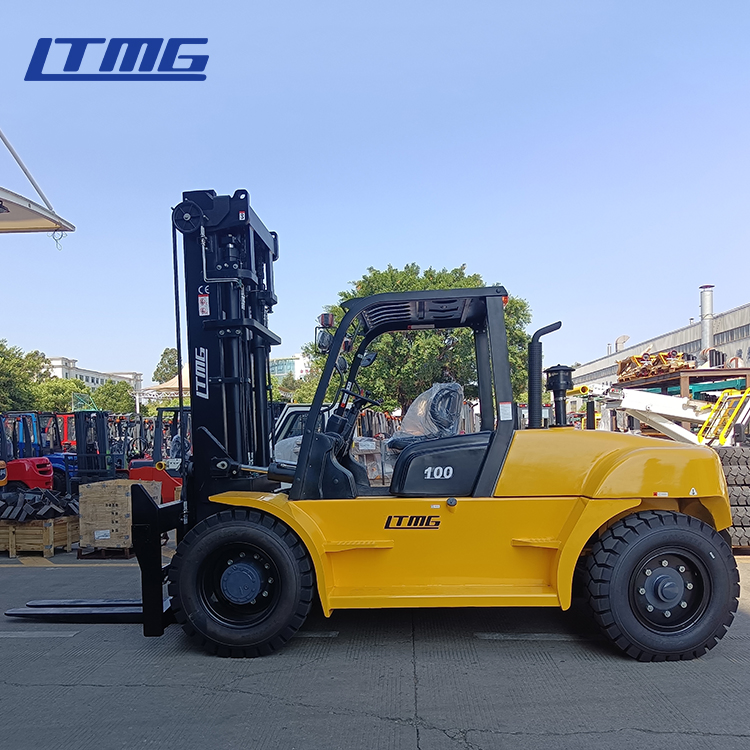 EPA ISO Ltmg New Hydraulic Fork Positioner 10 Ton 12 Ton 16 Ton Diesel Forklift with Optional Engines