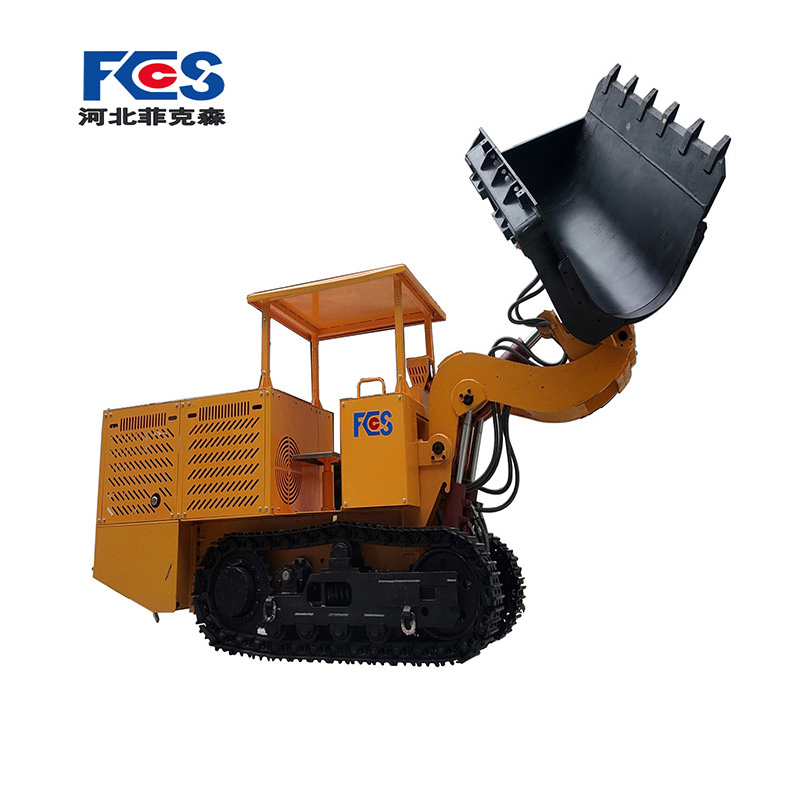 Underground Coal Mine Explosion-Proof Electric Side Dump Rock Loader