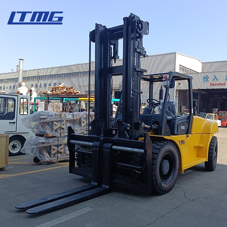 EPA ISO Ltmg New Hydraulic Fork Positioner 10 Ton 12 Ton 16 Ton Diesel Forklift with Optional Engines