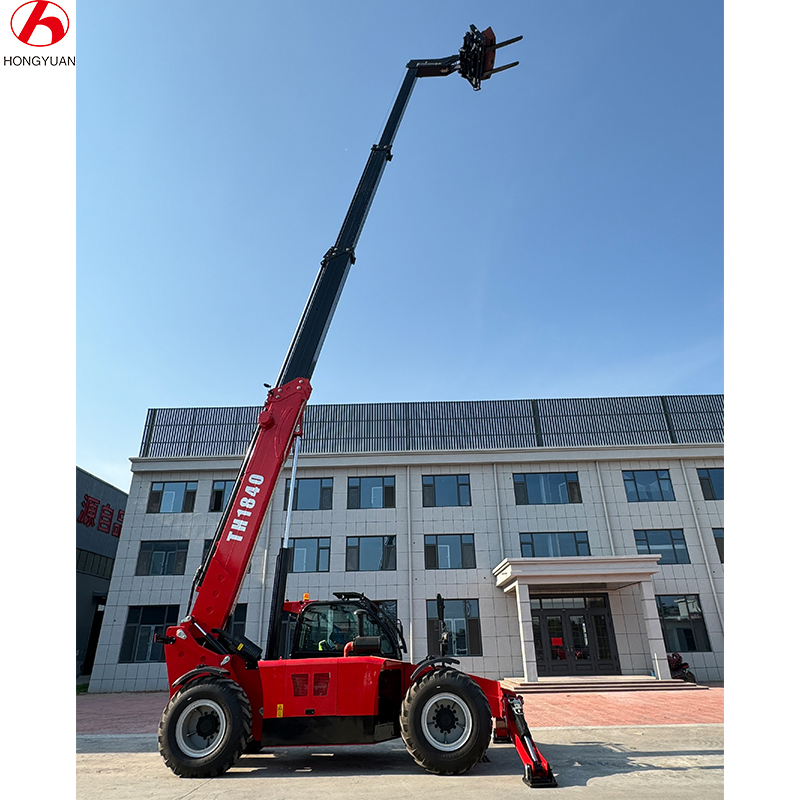 Hydraulic Axle Drive Telehandler Telescopic Forklif 18m