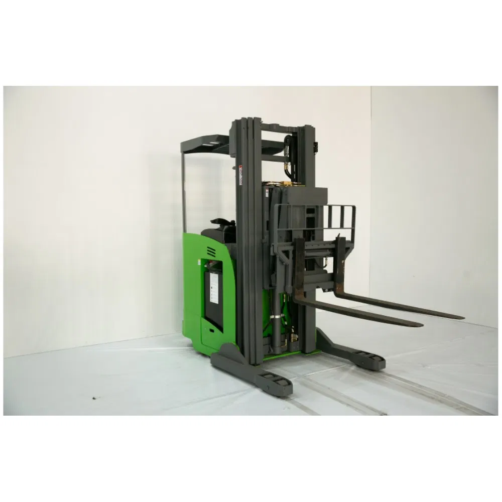 1.5/1.6/2t Vna 3 Ways Order Picker Electric Diesel LPG Very Narrow Aisle Reach Pallet Fork Lift Truck