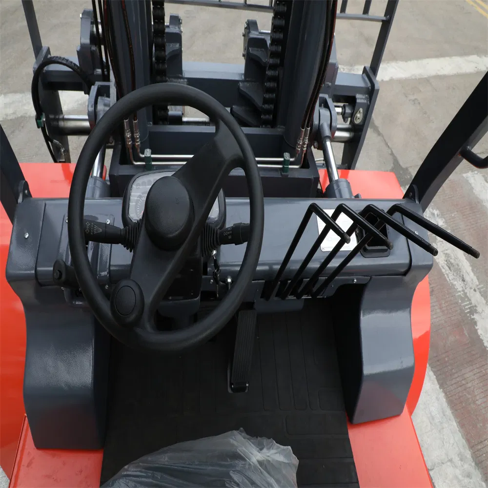 1ton/2ton/3ton/4ton/5ton/6ton CE Certification Electric/Diesel/LPG/Gasoline Engine Rough Terrain/ Offroad/Electric Hydraulic Power Mini Wheel Container Forklift