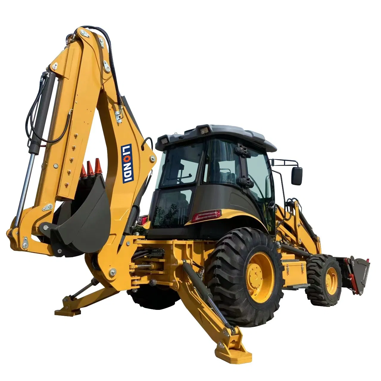 Backhoe Loader D-40L with Side Shift and Air Conditioning