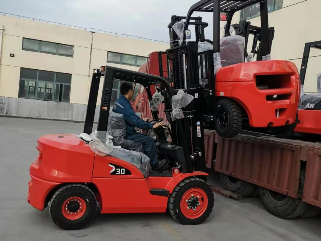 Forklift Engine and Chassis