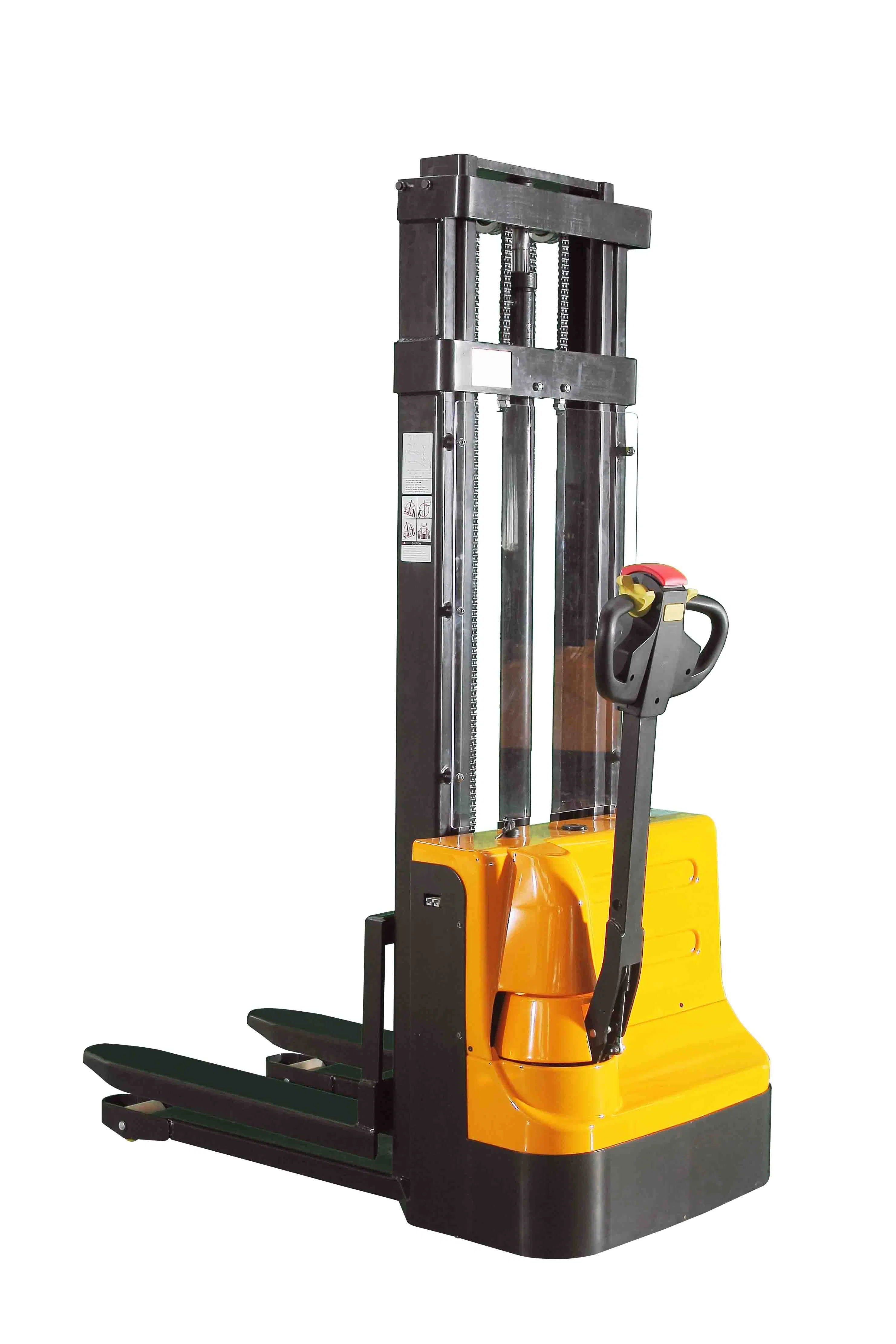 Hot Sale 1t 1.6m Electric Walkie Stacker Powered Pallet Stacker for Warehouse