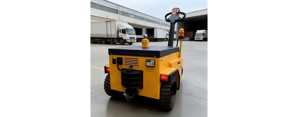 Industrial Tractor Operation