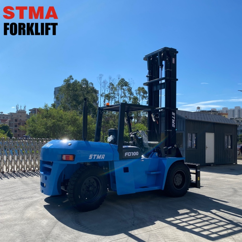 Stma 8ton 10ton 12ton Diesel Forklift Truck with Optional Fork Positioner