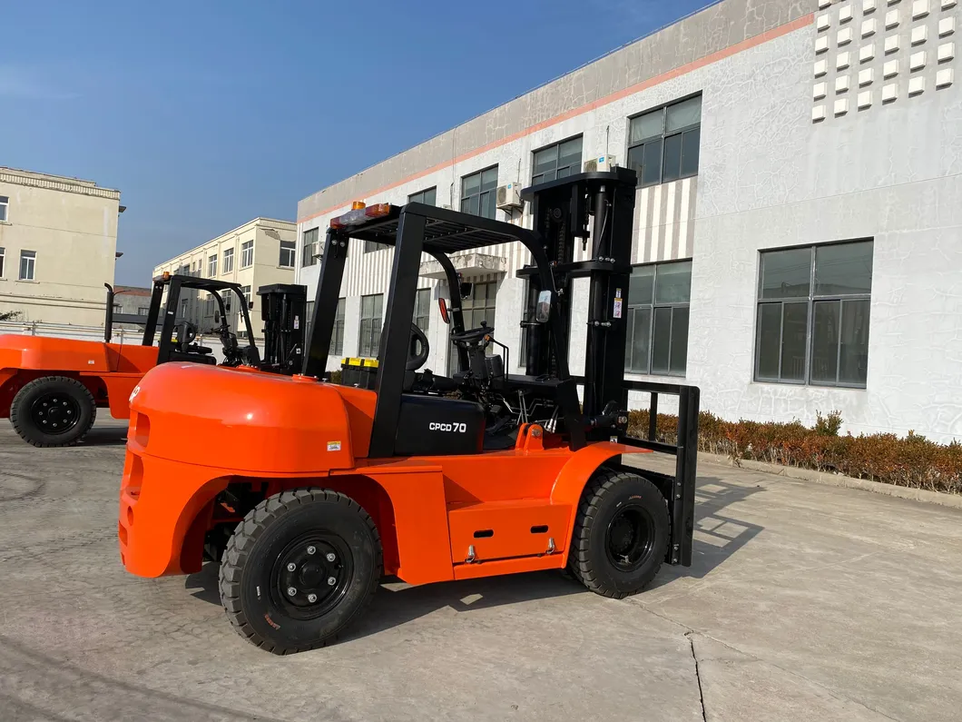 Forklift Rear View
