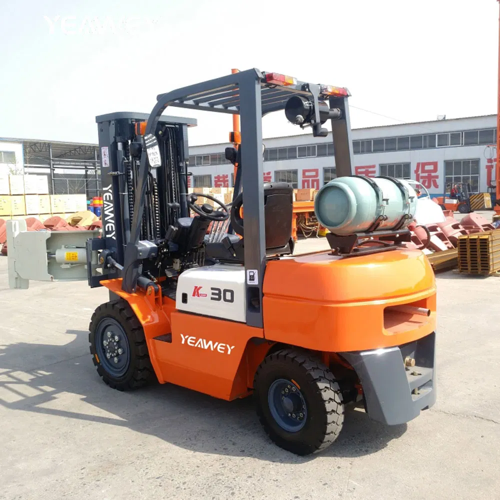 China Factory Price Warehouse Dock Cargo LPG Gas Gasoline Petrol Diesel Forklift Truck with Japan Engine