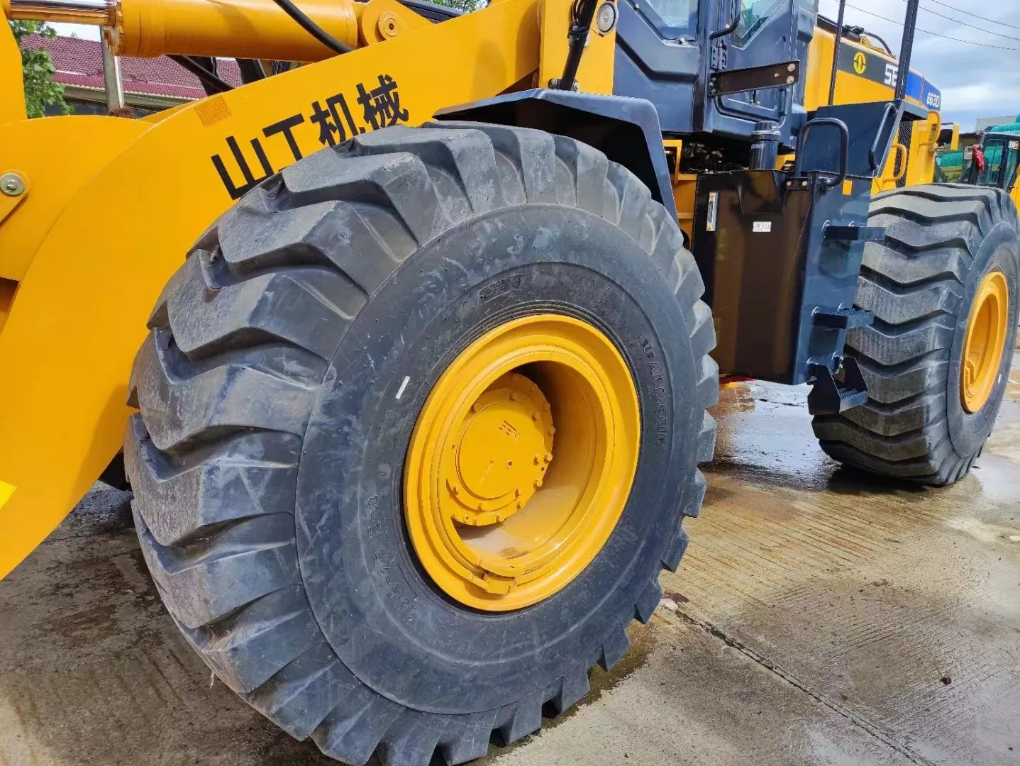 Top Brand 6 Ton Side Dump Loader 6.0 Ton Wheel Loader Sem663D with Fully Hydraulic System for Sale