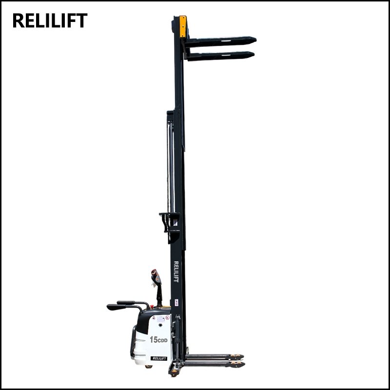 Sit Down New Forklift 1.5 Ton 2 Ton Walkie Hangcha Heli Manitou 4.5m Portable Small Mini Hydraulic Two Triple Mast Self Loading Pallet Truck Electric Stacker