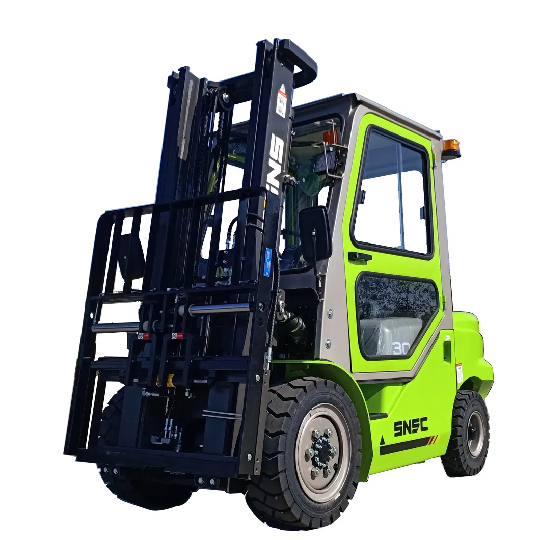 Montacargas Manual 3 Ton 3.5 Ton LPG Gas Gasoline Petrol Diesel Forklift with Paper Roll Clamps Accessories