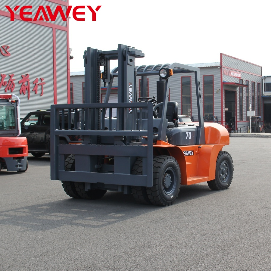 5 Ton 7 Ton Best Selling Japanese Engine Diesel Forklift Automatic Forklift 7000kg