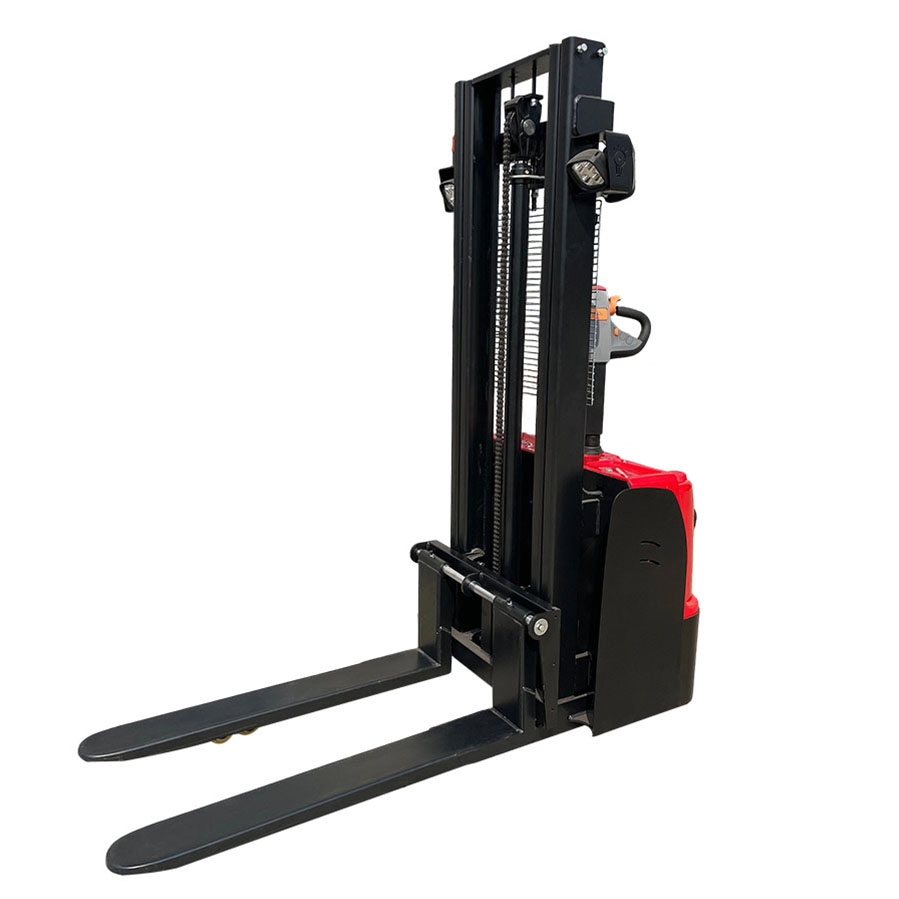 Smooth Operation Anti-Slip Platform Safe Logistics Material Handling Stand-on Reach Truck