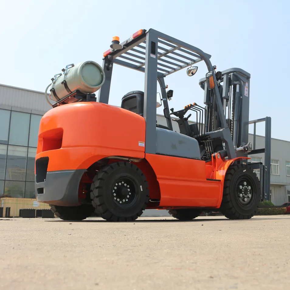 Forklift Front View