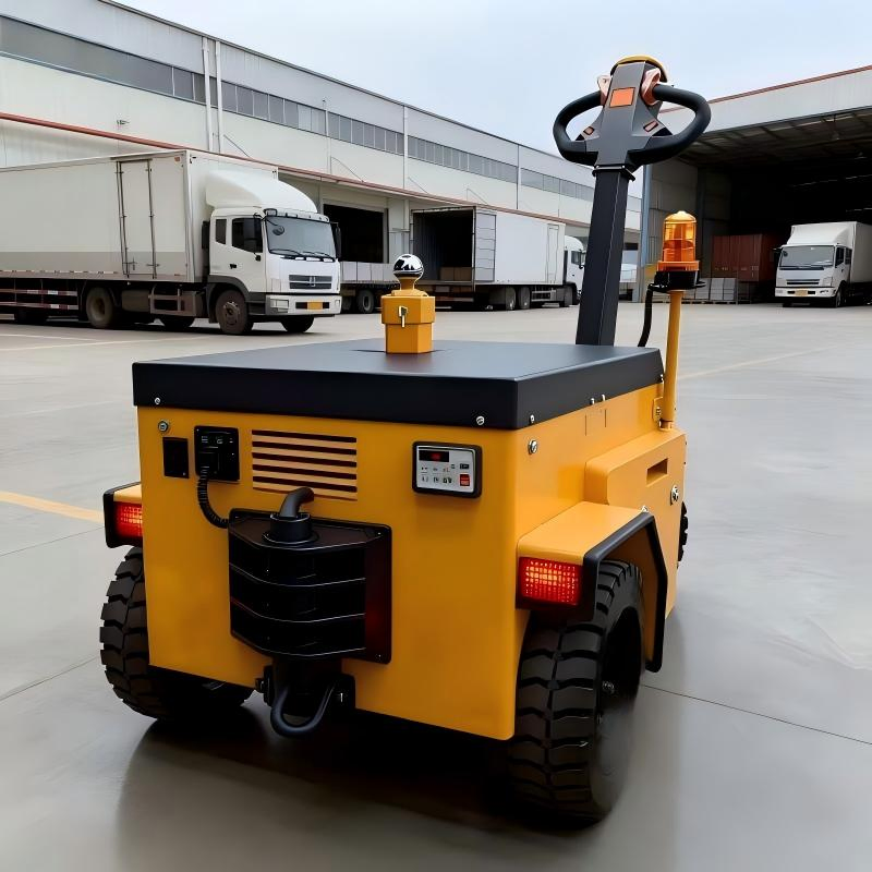 4.5t Electric Tow Tractor with AC Motor, Lead-Acid Battery and Large Load Wheels