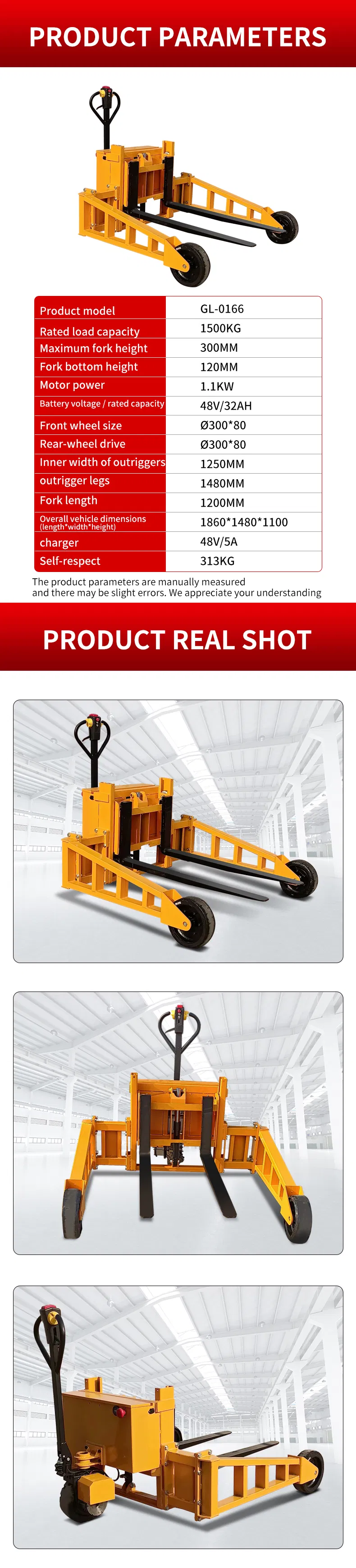 Off-Road All Terrain Pallet Truck Detail 4