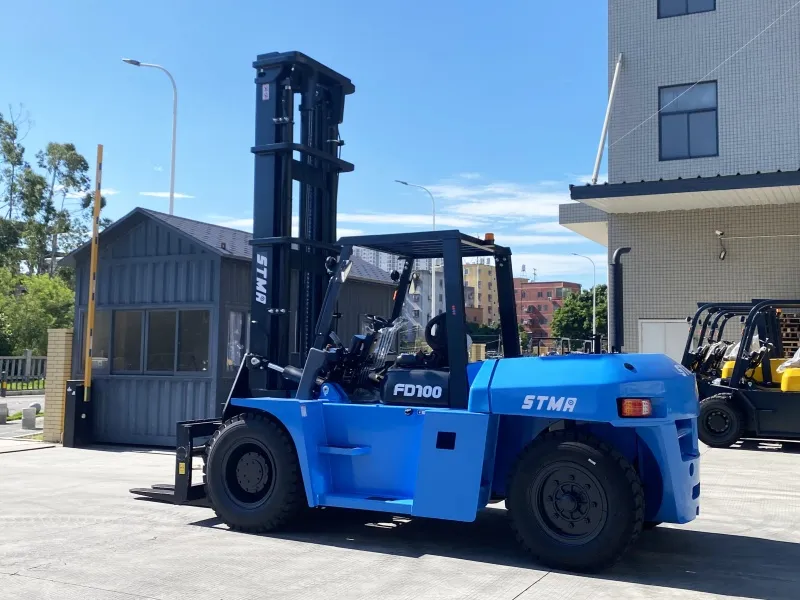 Forklift Side View