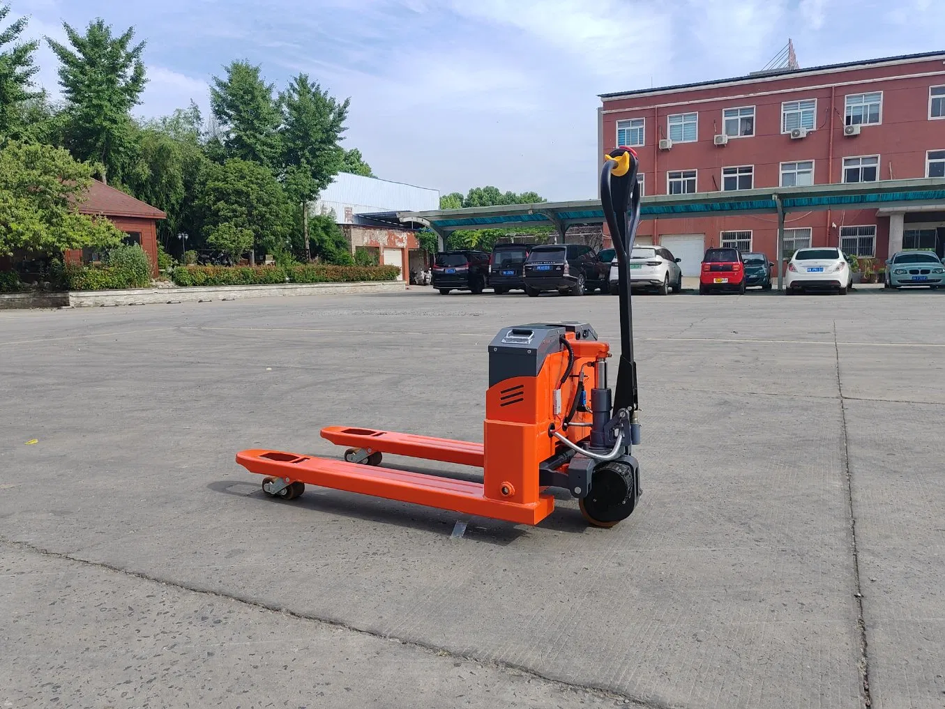 User Friendly Electric Power Truck Pallet Jack with Comfortable Operation