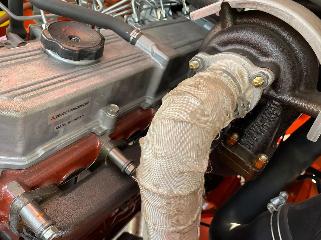 Forklift Mast Detail