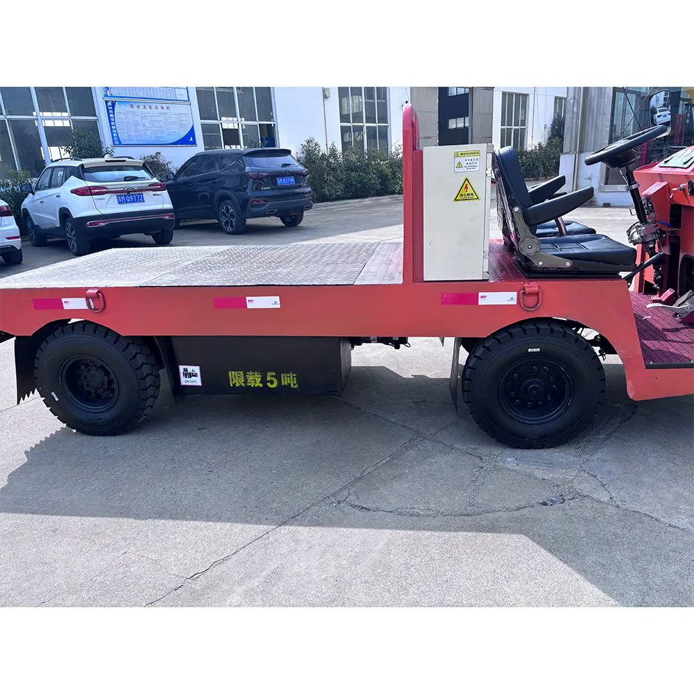 5ton Capacity 4 Wheels Mini Tow Truck Electric Tow Tractor