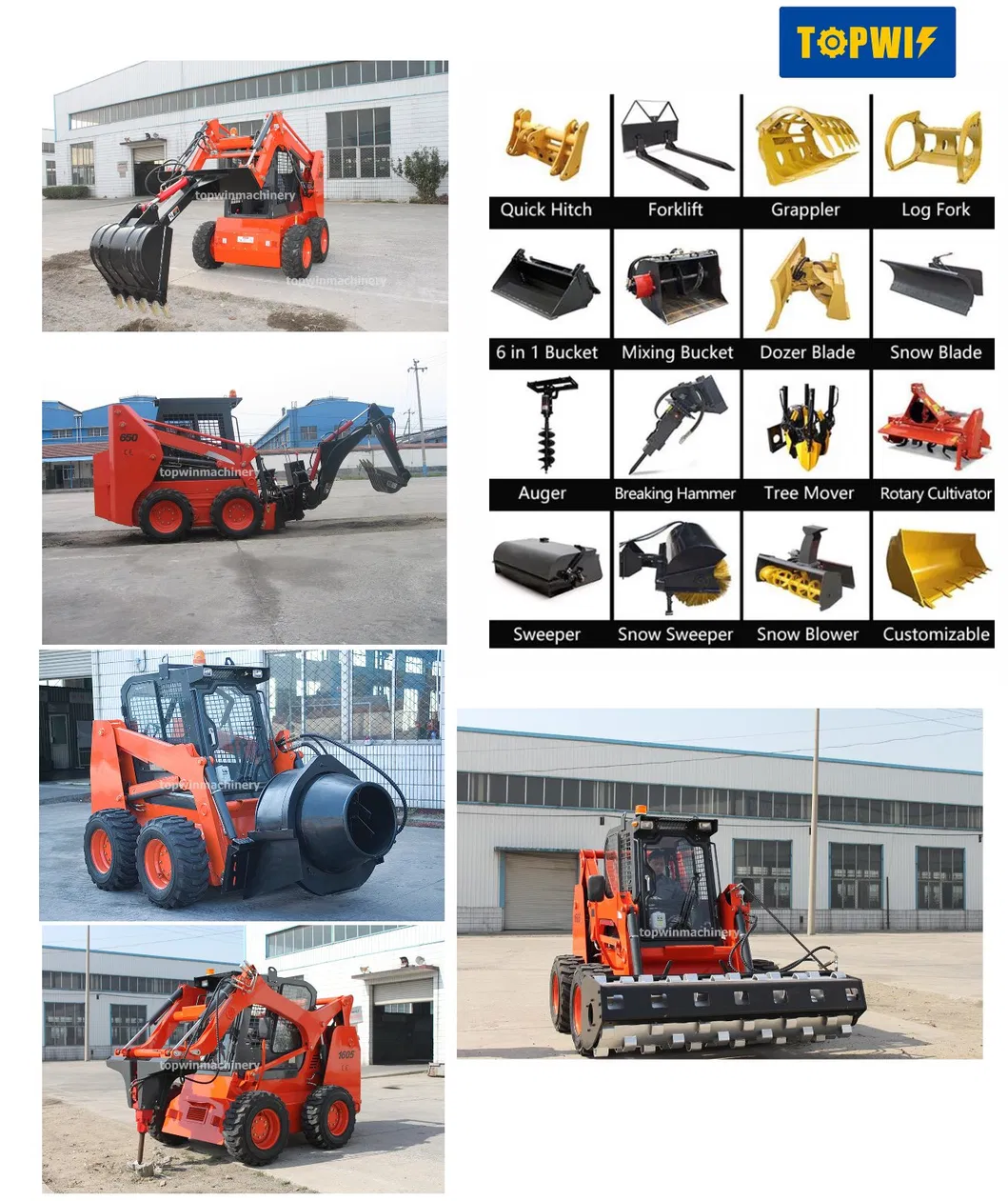 Available Attachments