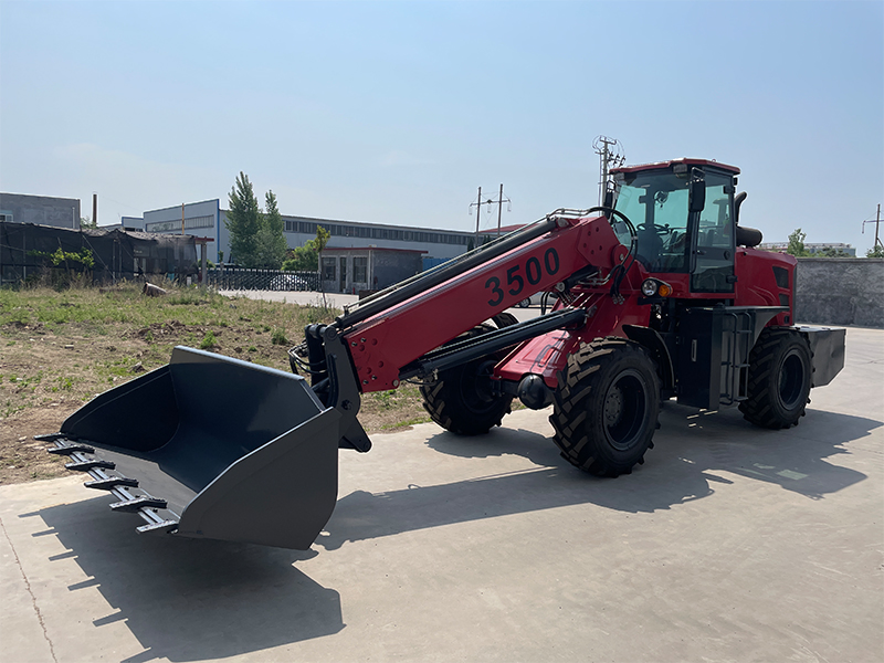 2024 Hy3500 Telescopic Loader Machine 3ton 2500kg Telescope Wheel Loader for Sale