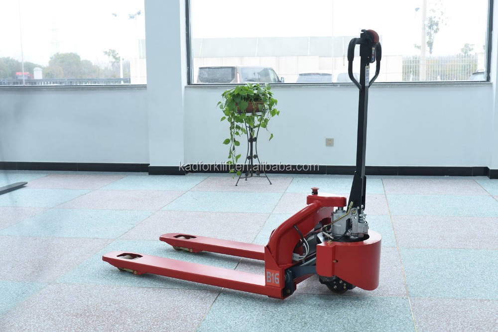 Hiqh Quality Electric Pallet Truck 15ookq 20ookq Electric Battery Operated Pallet Jack