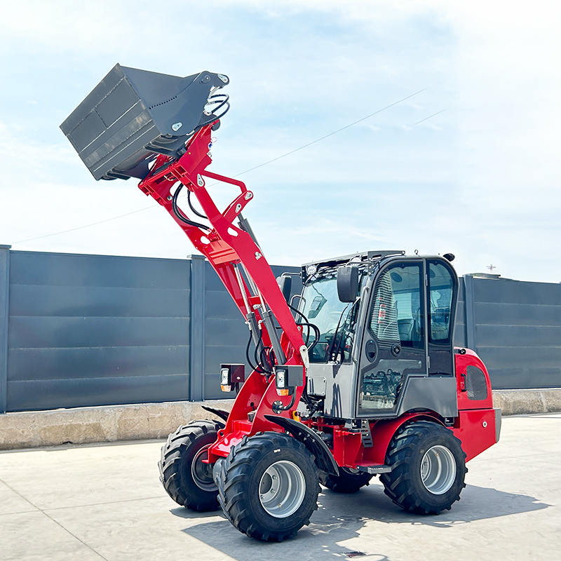 High Quality Mini Wheel Loader Side-Tilting Cabin Hydrostatic with Euro5/EPA4 Engine