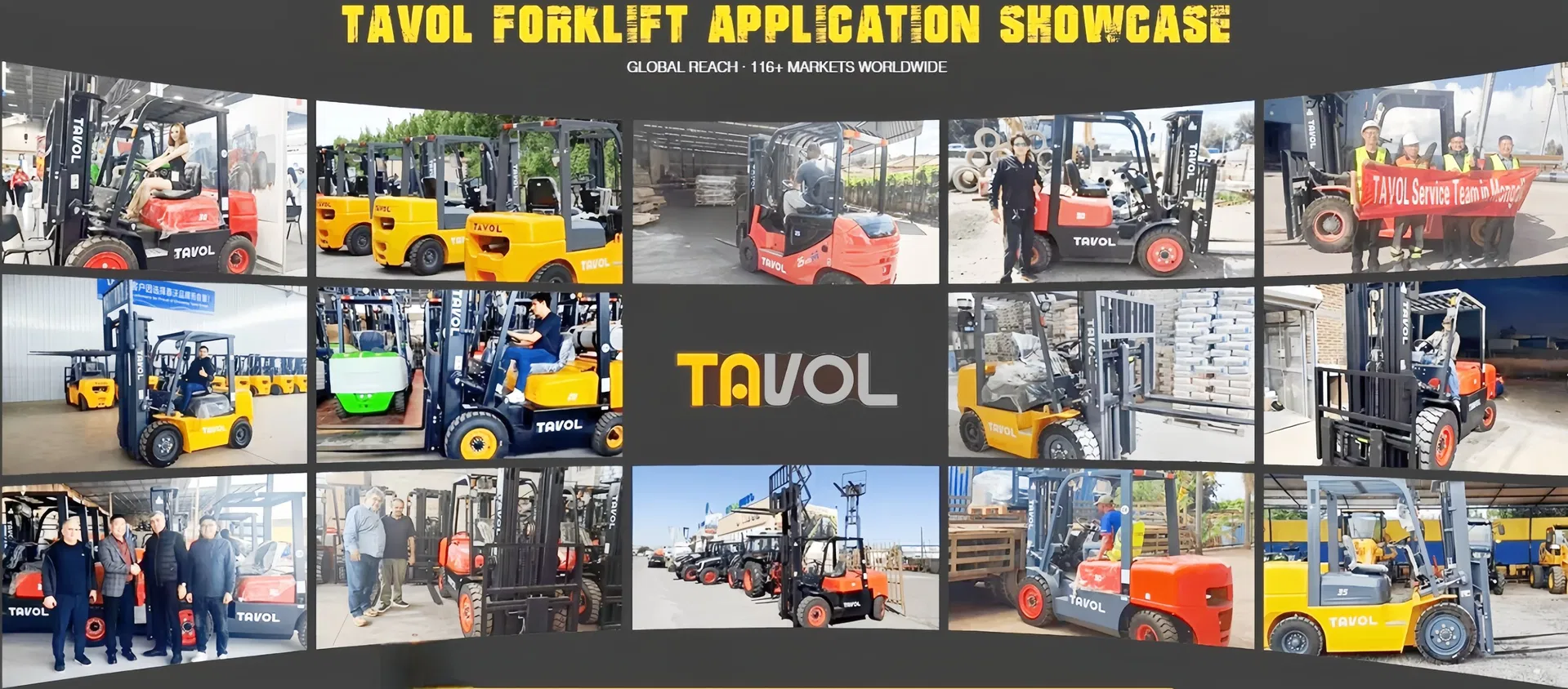 Forklift project display