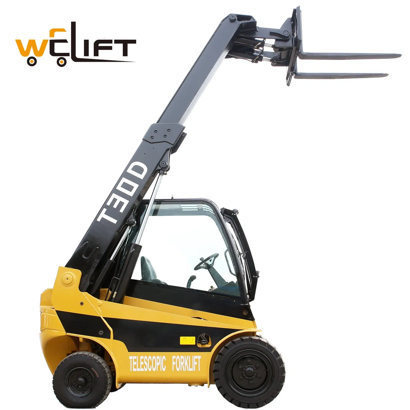 Welift T30d Diesel Engine Telehandler 2 Wheel Drive Teletruck Telescopic Forklift Manufacturer for Sale