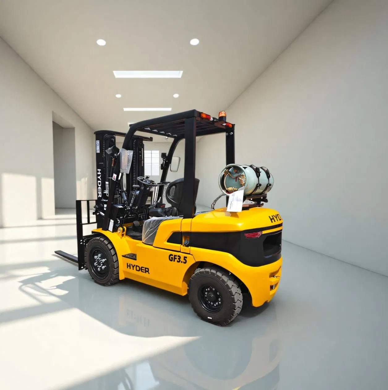 High Quality 2.5ton 3tom 3.5ton 4ton Gasoline Propane LPG Forklift with CE