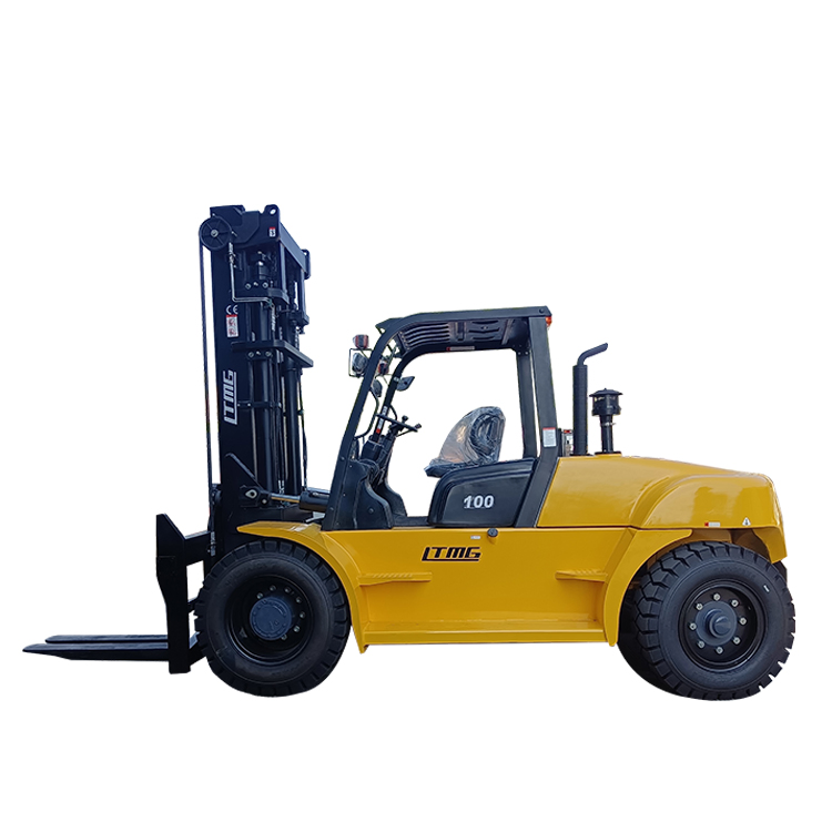 EPA ISO Ltmg New Hydraulic Fork Positioner 10 Ton 12 Ton 16 Ton Diesel Forklift with Optional Engines